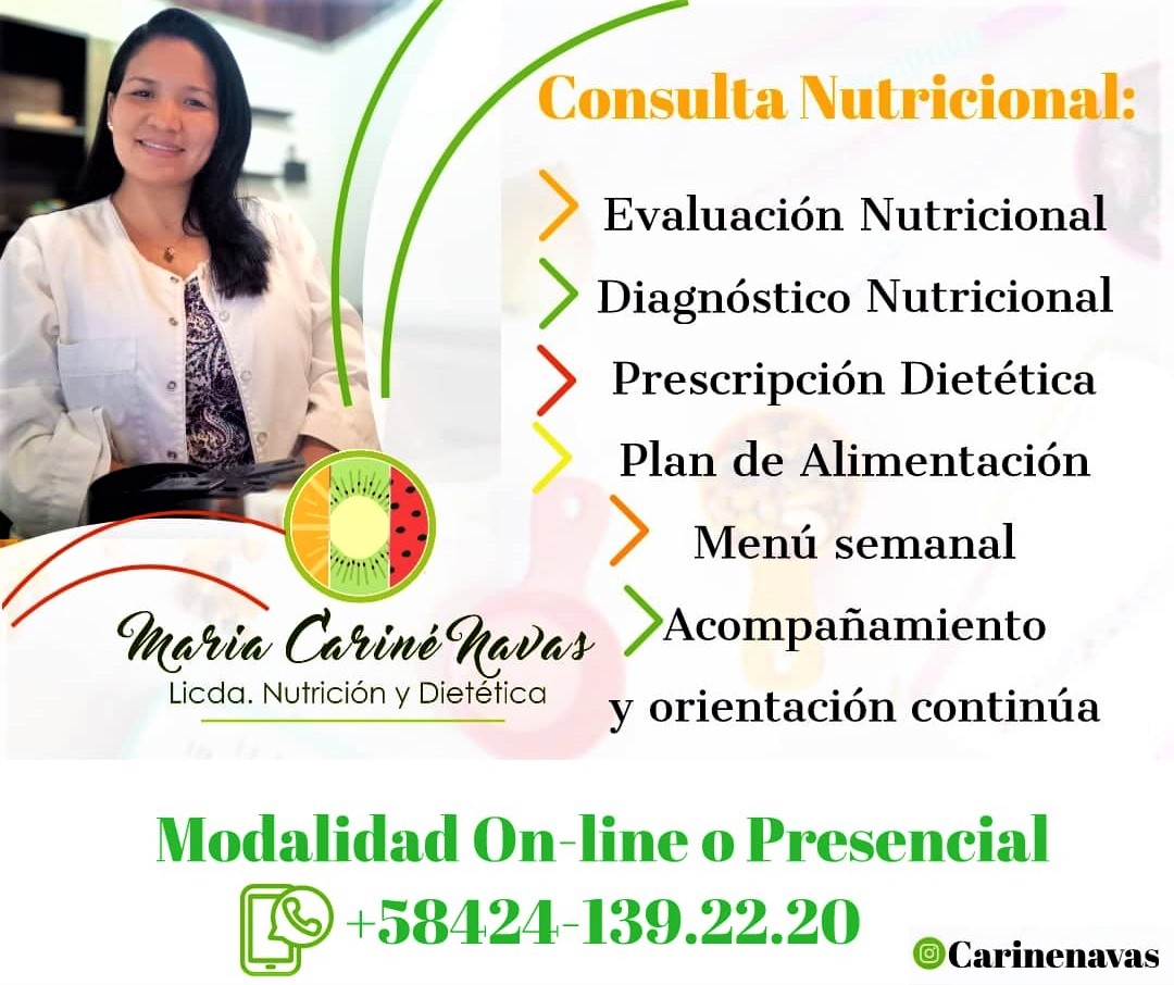 Nutricionista María Cariné Navas
