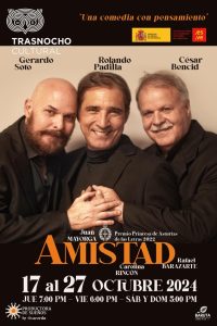 Gran Semana de Estreno: “Amistad” de Juan Mayorga por primera vez en Venezuela