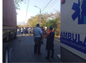 Accidente de Tránsito ocasionó cierre temporal de la carretera Sta Teresa - Sta Lucía