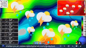Pronóstico de Lluvias del 7 al 13 de julio 2025 en los Valles del Tuy