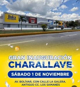 🟡 Daka inaugura su nueva tienda en Charallave: ¡territorio amarillo activado!