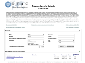 OFAC sanciona a la actriz Jimena Araya y otros venezolanos vinculados al Tren de Aragua
