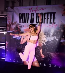 Yohana Vargas y su primera “Run Coffee Party”