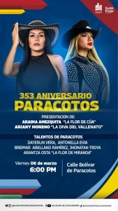 353° aniversario de Paracotos