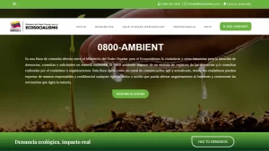 Venezuela estrena plataforma digital para denunciar delitos ambientales de forma confidencial