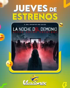 Cinex sube la tensión con La Noche del Demonio y La Negociación